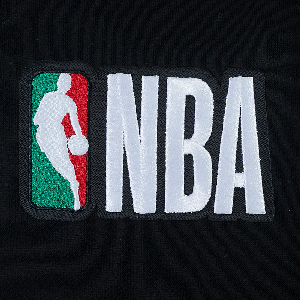 NBA NBA MEXICO CITY GAME 2025 MEN'S DROP SHOULDER FLC PO HOODIE (BLACK) - Image 7
