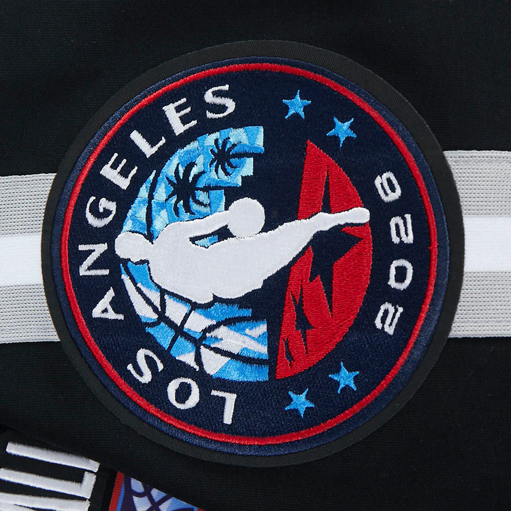 NBA ALL STAR 2026 MEN'S RIB DK JACKET (BLACK/SILVER/WHITE) - Image 9