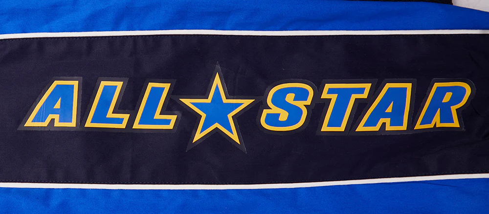 NBA ALL STAR GAME 2024 MEN'S TWILL JACKET (MIDNIGHT NAVY/ROYAL BLUE) - Image 6