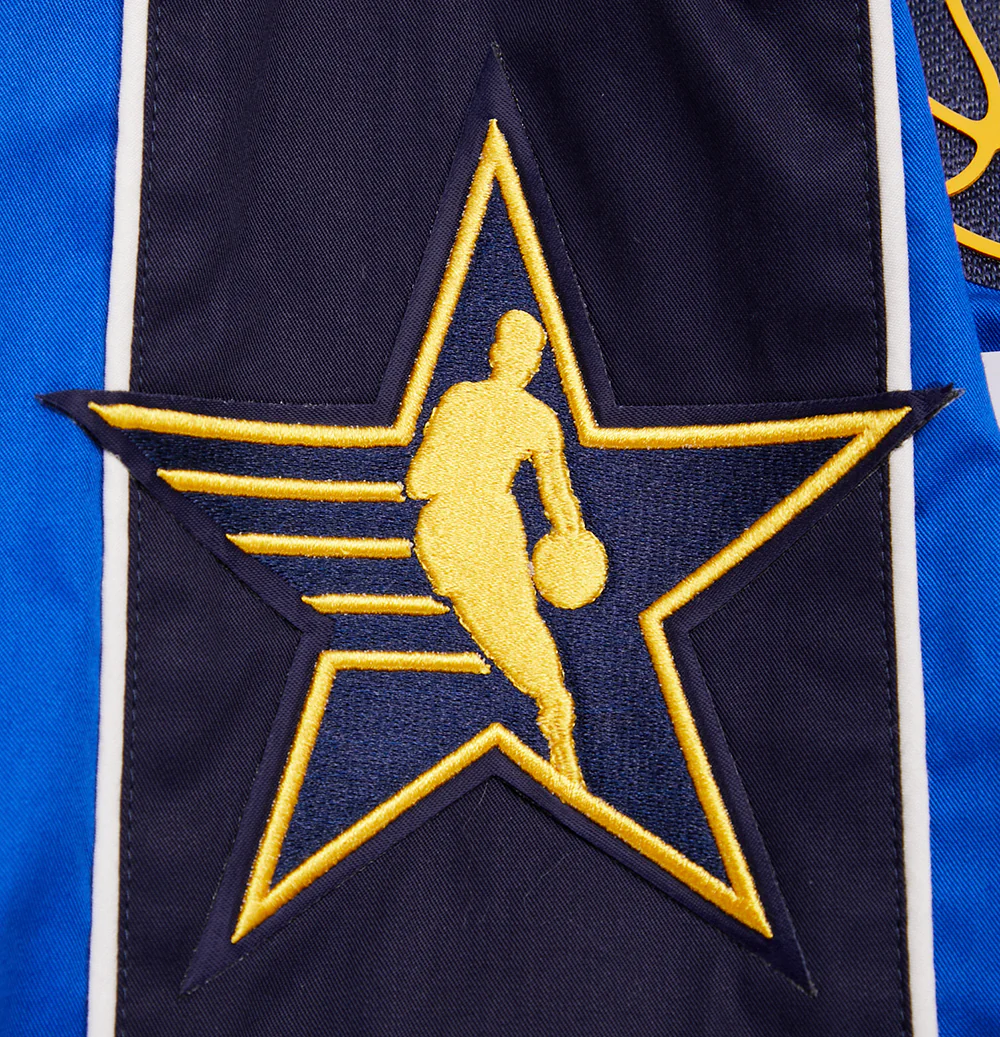 NBA ALL STAR GAME 2024 MEN'S TWILL JACKET (MIDNIGHT NAVY/ROYAL BLUE) - Image 9
