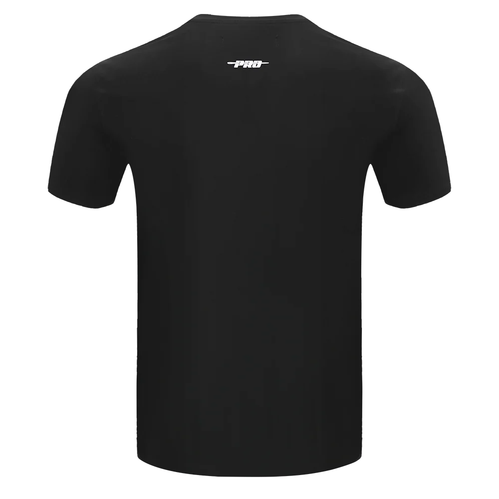 NBA ATLANTA HAWKS SCRIPT TAIL MEN'S   TEE (BLACK) - Image 4