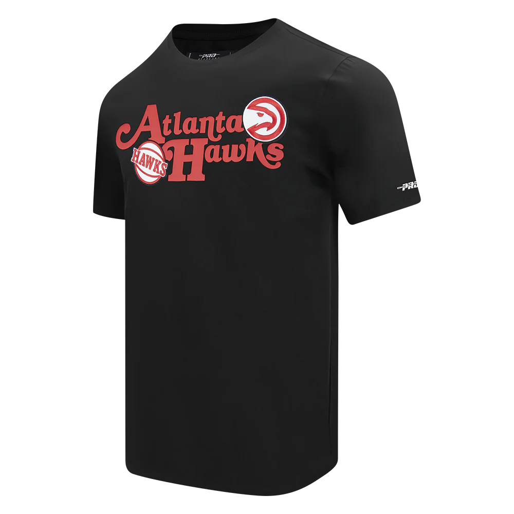 ATLANTA HAWKS SOUVENIR MEN'S SJ TEE (BLACK) - Image 4