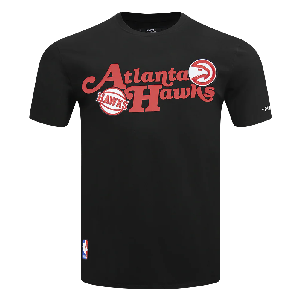 ATLANTA HAWKS SOUVENIR MEN'S SJ TEE (BLACK) - Image 5