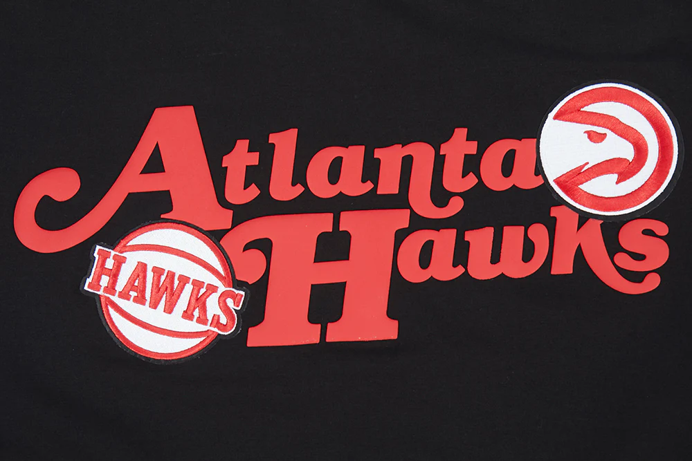 ATLANTA HAWKS SOUVENIR MEN'S SJ TEE (BLACK) - Image 9