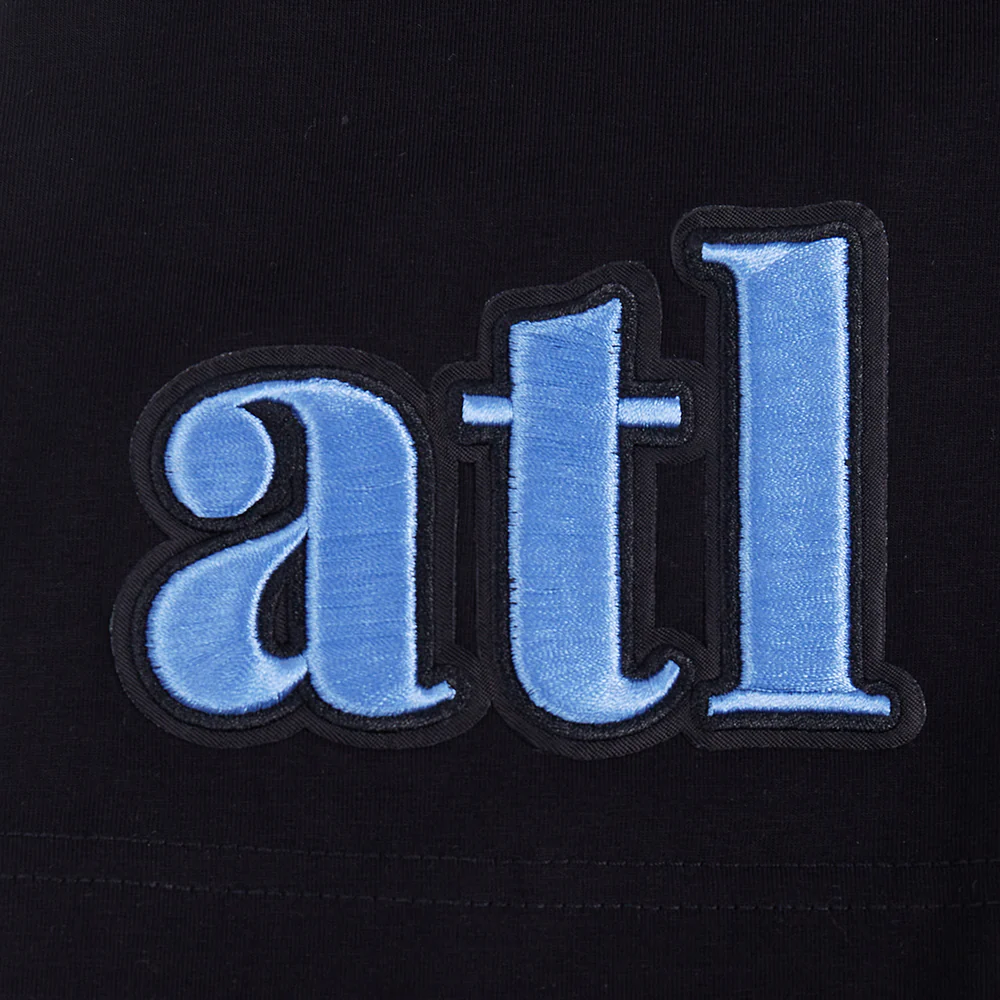 NBA ATLANTA HAWKS CITY EDITION 24-25 MEN'S TEE (BLACK) - Image 7