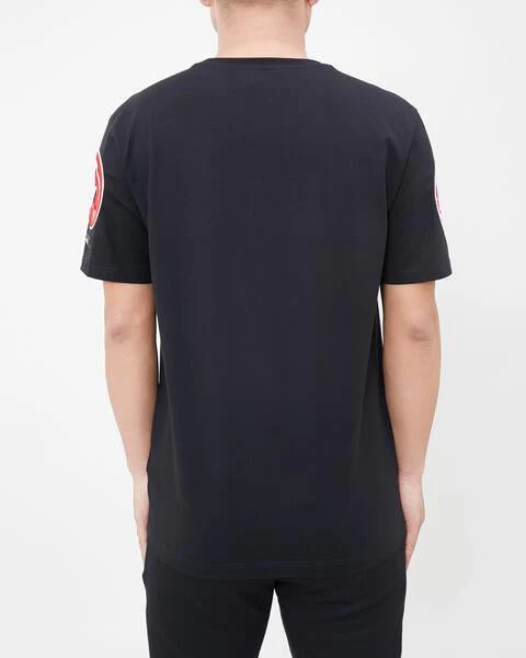 NBA ATLANTA HAWKS CLASSIC CHENILLE MEN'S TEE (BLACK) - Image 12
