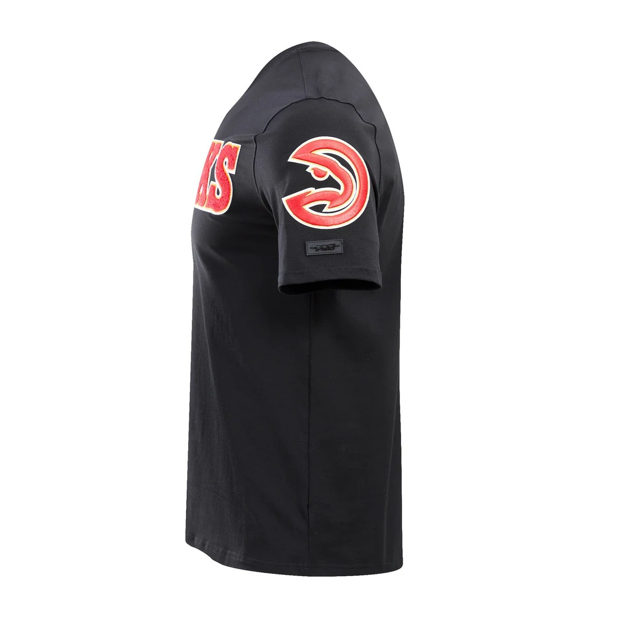 NBA ATLANTA HAWKS CLASSIC CHENILLE MEN'S TEE (BLACK) - Image 4