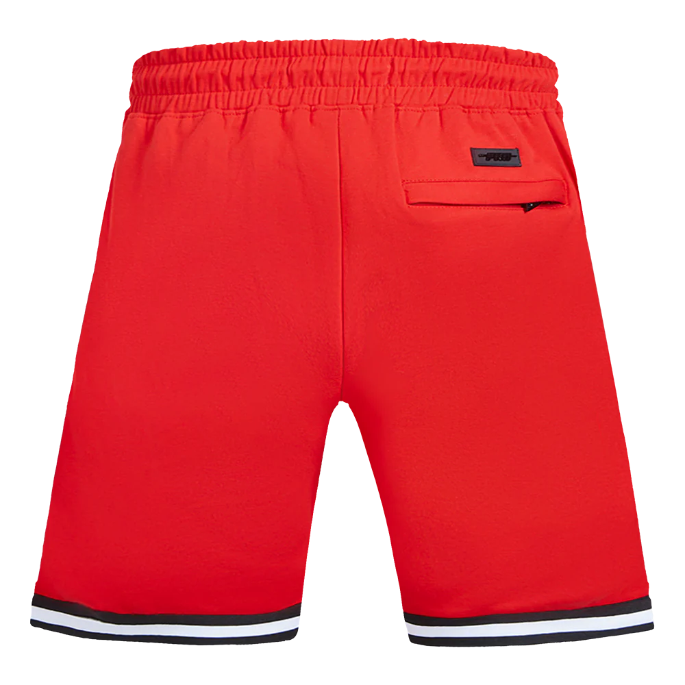 NBA ATLANTA HAWKS CLASSIC CHENILLE MEN'S DK SHORT (RED) - Image 4
