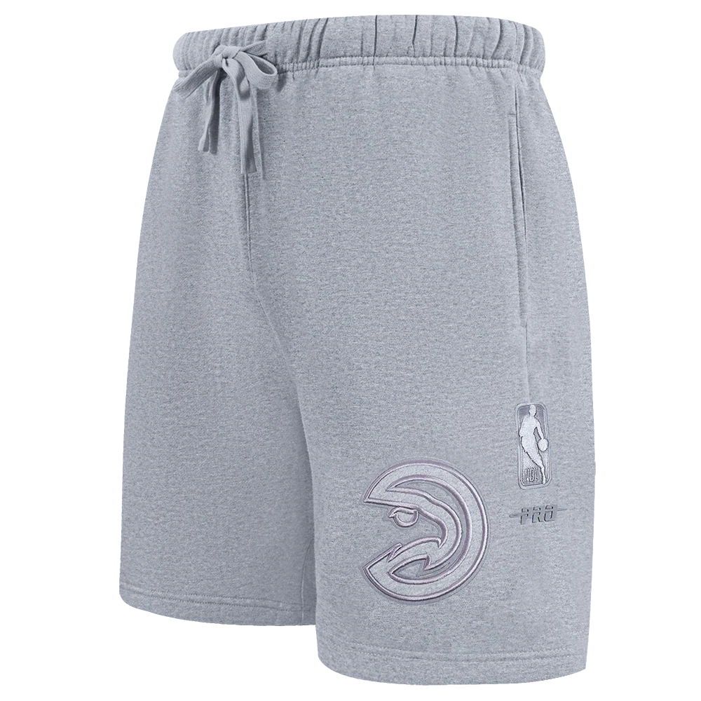NBA ATLANTA HAWKS NEUTRAL MEN'S SHORT (DARK HEATHER GRAY)