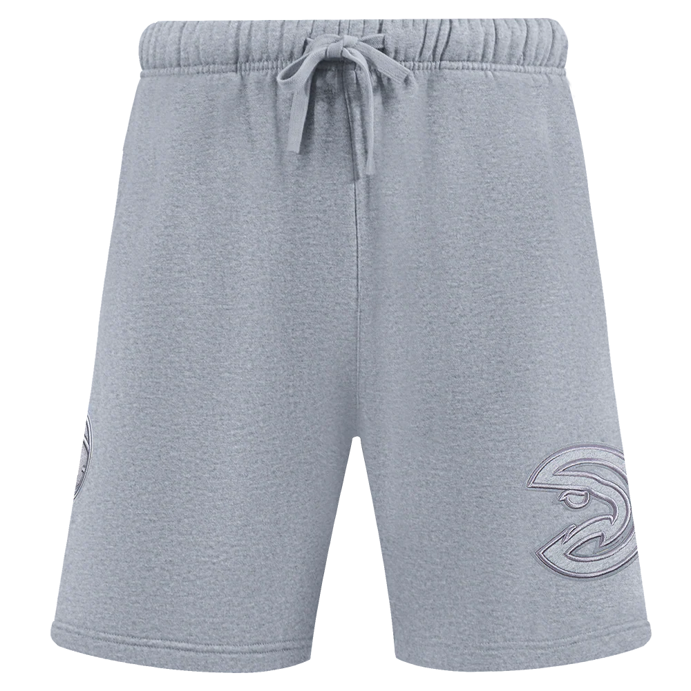 NBA ATLANTA HAWKS NEUTRAL MEN'S SHORT (DARK HEATHER GRAY) - Image 2