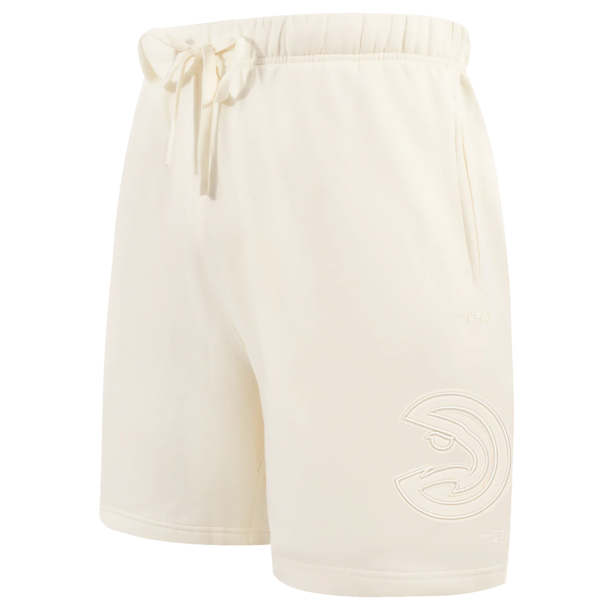 NBA ATLANTA HAWKS NEUTRAL MEN'S SHORT (EGGSHELL)