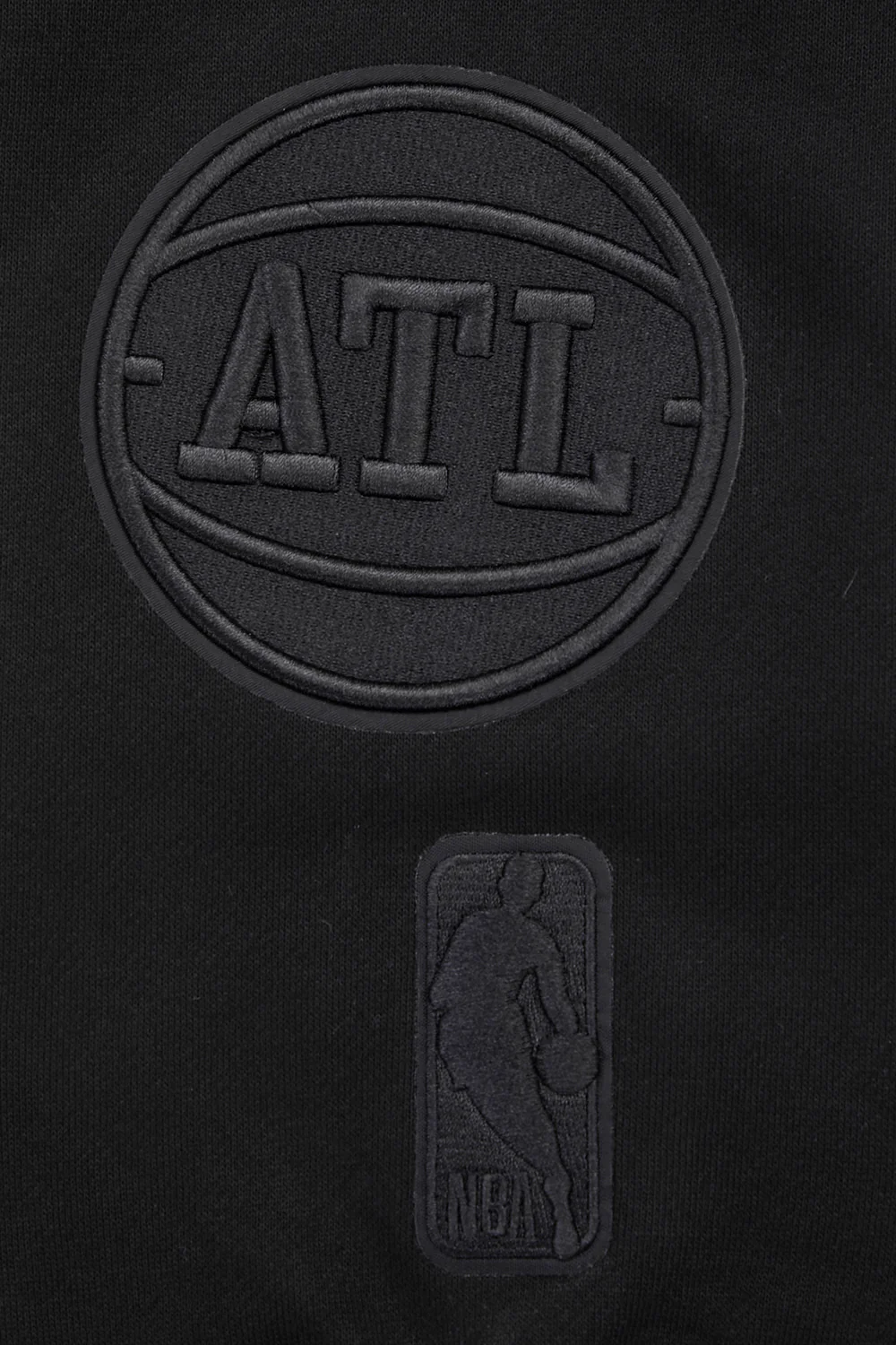 NBA ATLANTA HAWKS NEUTRAL FLEECE SWEATPANT (BLACK) - Image 5