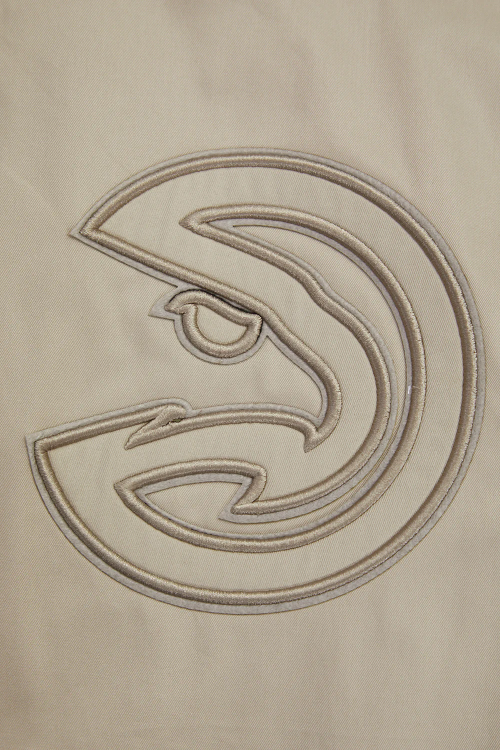 NBA ATLANTA HAWKS NEUTRAL TWILL JACKET (TAUPE) - Image 7