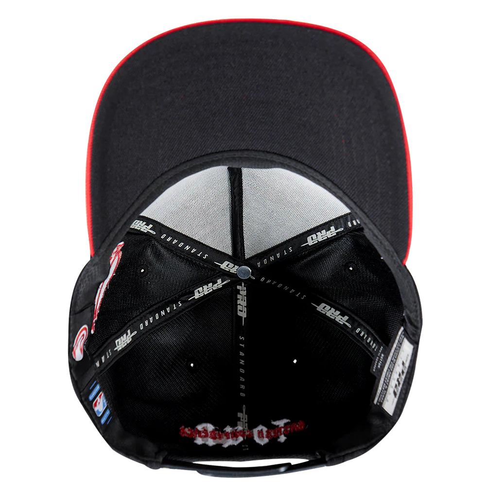 NBA ATLANTA HAWKS CITY TOUR CURVED SNAPBACK HAT (BLACK) - Image 6