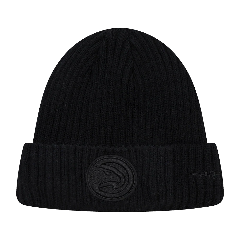 NBA ATLANTA HAWKS NEUTRAL BEANIE (BLACK)