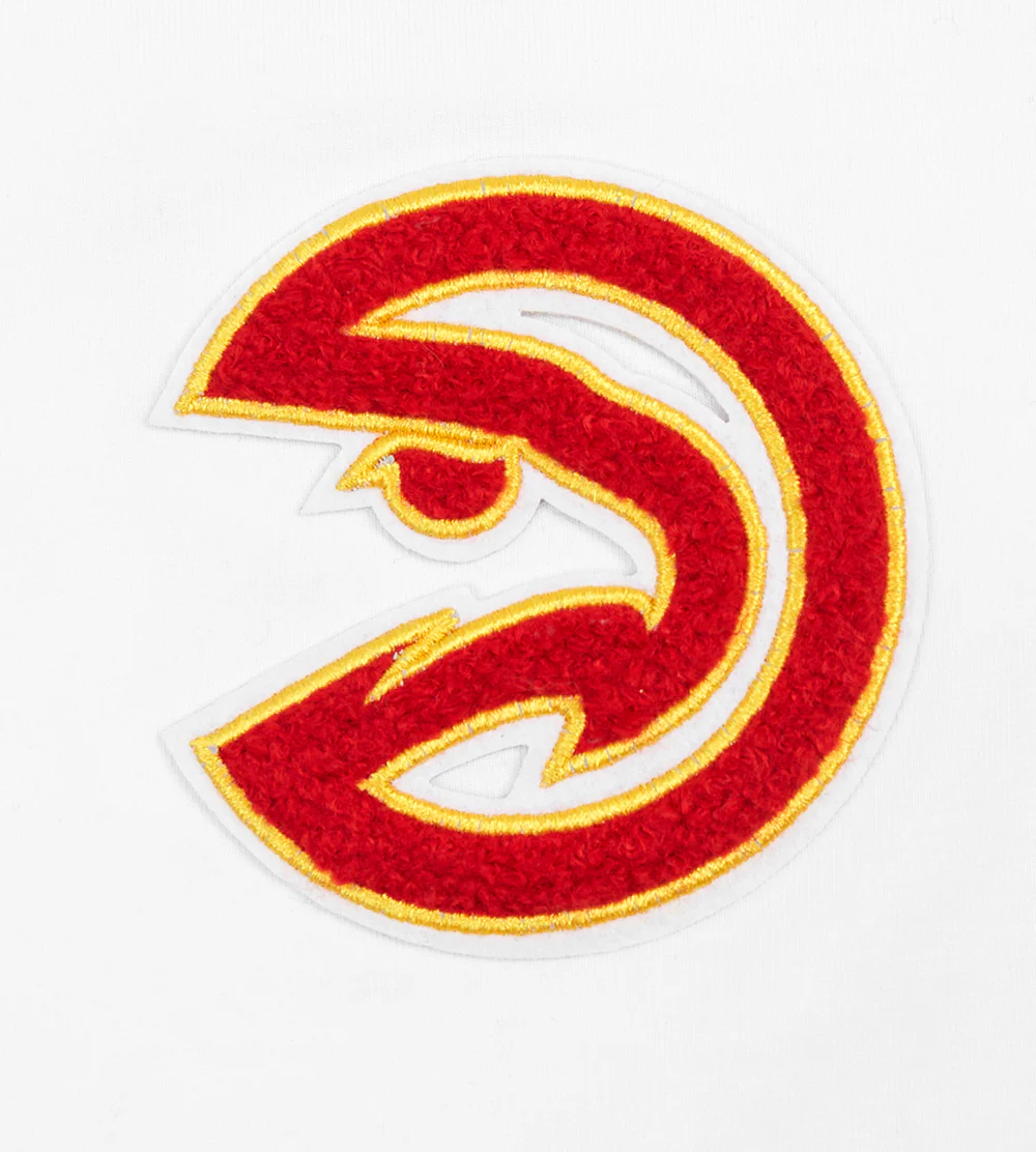 NBA ATLANTA HAWKS CLASSIC WOMEN'S BOXY TEE (WHITE) - Image 5
