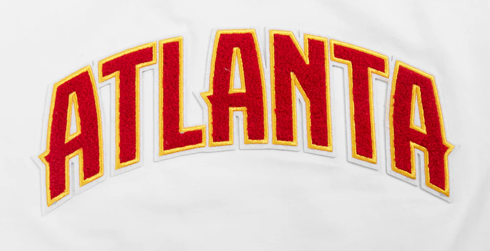 NBA ATLANTA HAWKS CLASSIC WOMEN'S BOXY TEE (WHITE) - Image 7
