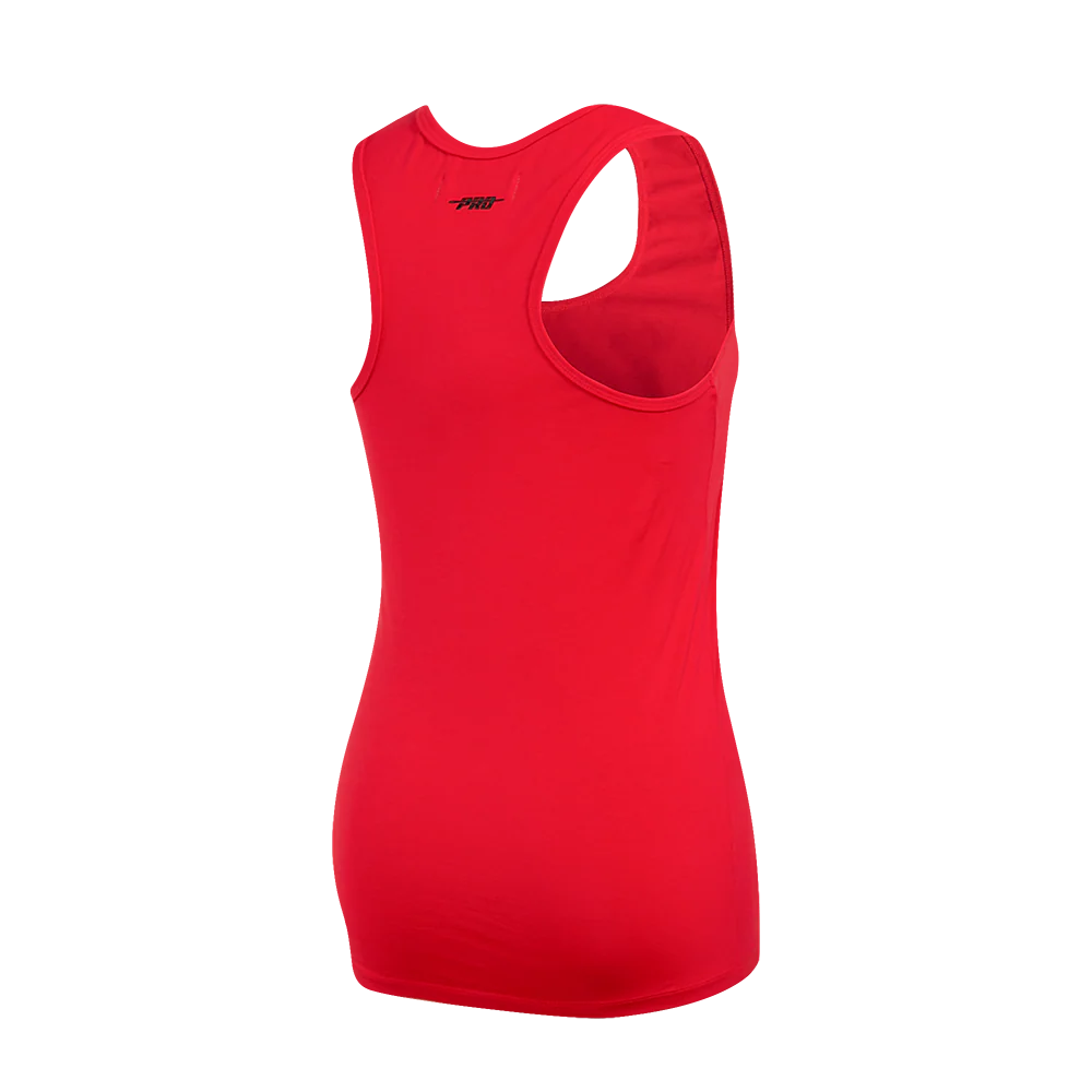 NBA ATLANTA HAWKS CLASSIC WOMEN'S RACERBACK (RED) - Image 4