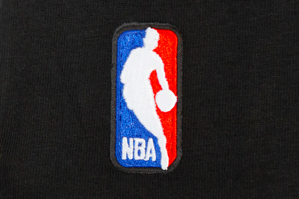 NBA ATLANTA HAWKS CLASSIC SINGLE JERSEY BIG BOYS SINGLE JERSEY TEE (BLACK) - Image 3
