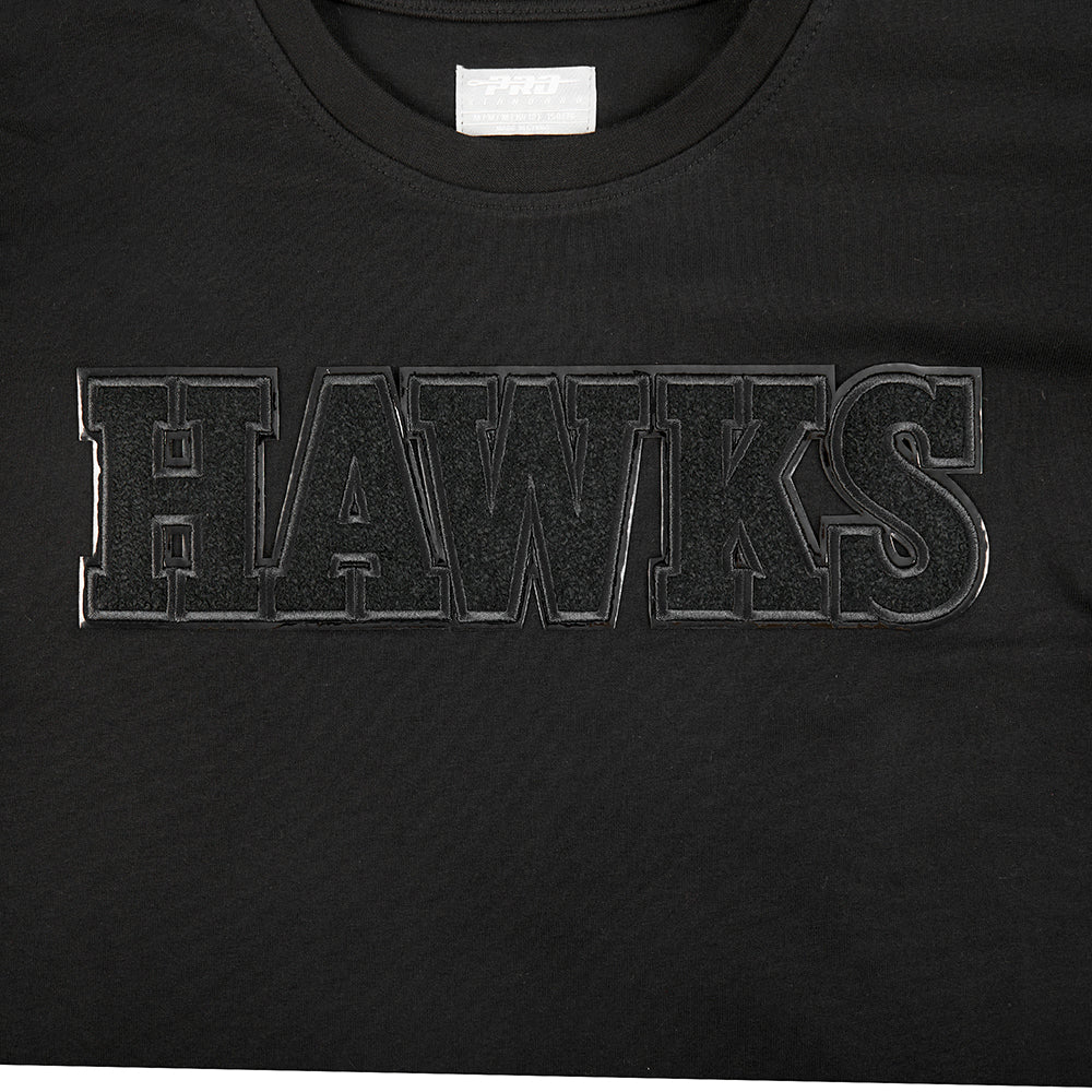 NBA ATLANTA HAWKS TRIPLE BLACK BIG BOYS SHORT SLEEVE TEE (BLACK) - Image 8
