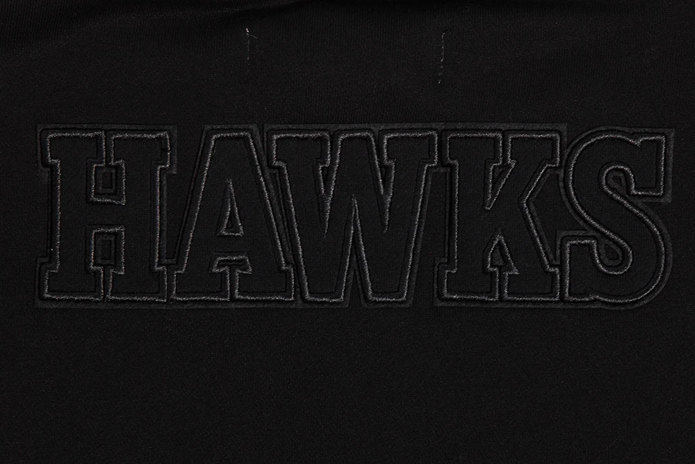 NBA ATLANTA HAWKS NEUTRAL WOMEN'S CREWNECK (BLACK) - Image 9
