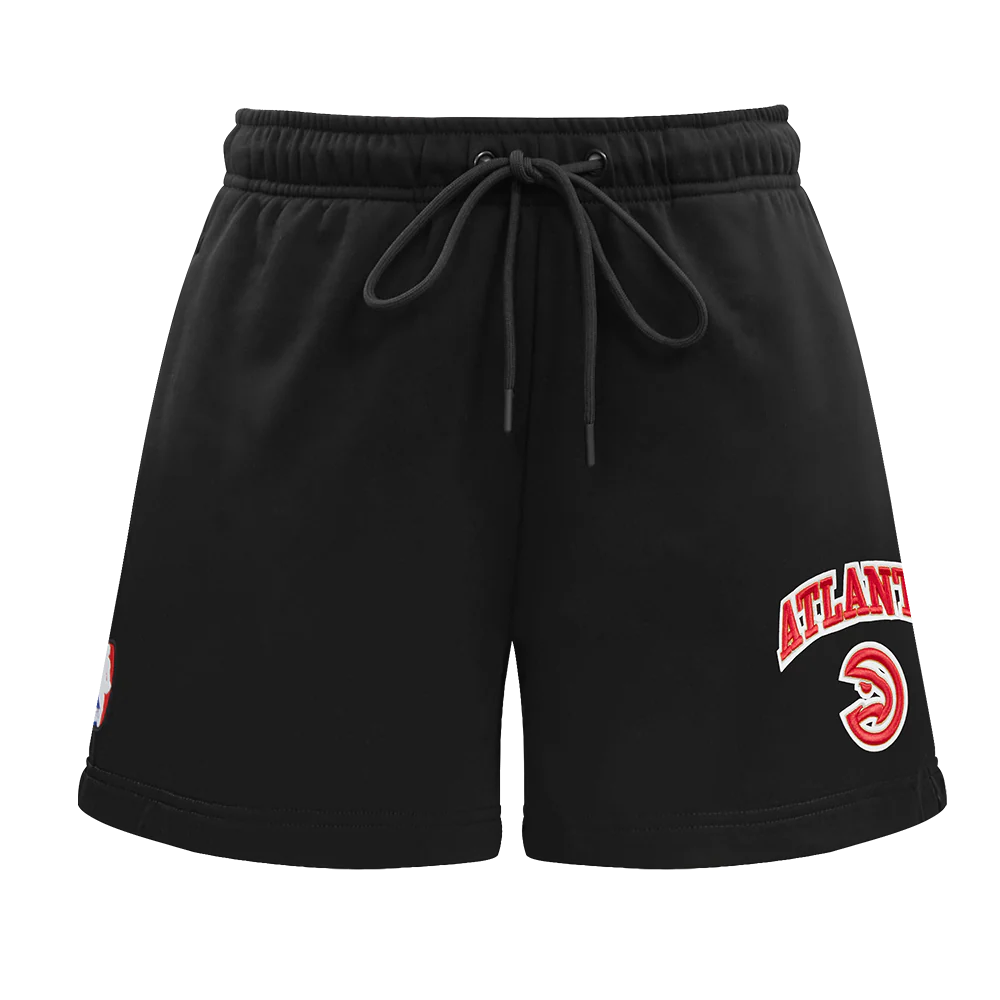 NBA ATLANTA HAWKS CLASSIC WOMEN'S SHORT (BLACK) - Image 2