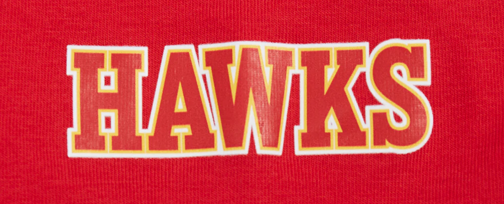 NBA ATLANTA HAWKS CLASSIC WOMEN'S COTTON BIKE SHORT (RED) - Image 5
