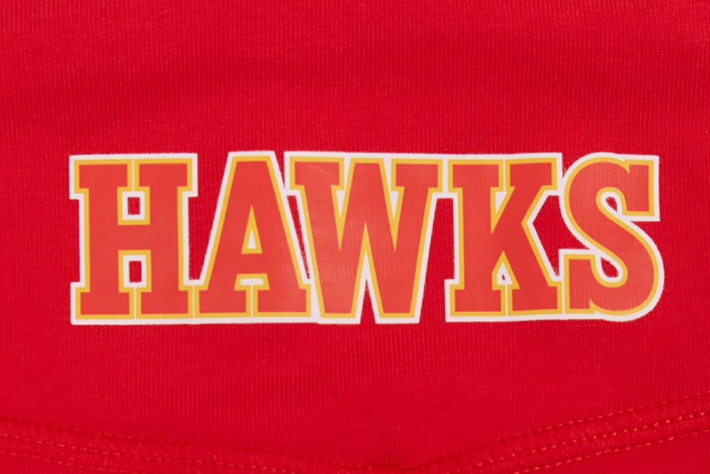 NBA ATLANTA HAWKS CLASSIC WOMEN'S JERSEY LEGGING (RED) - Image 7