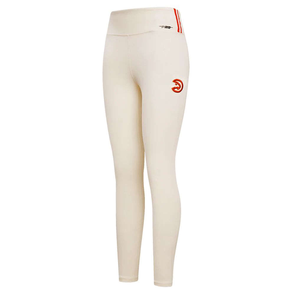 NBA ATLANTA HAWKS RETRO CLASSIC WOMEN'S JERSEY LEGGING (EGGSHELL)