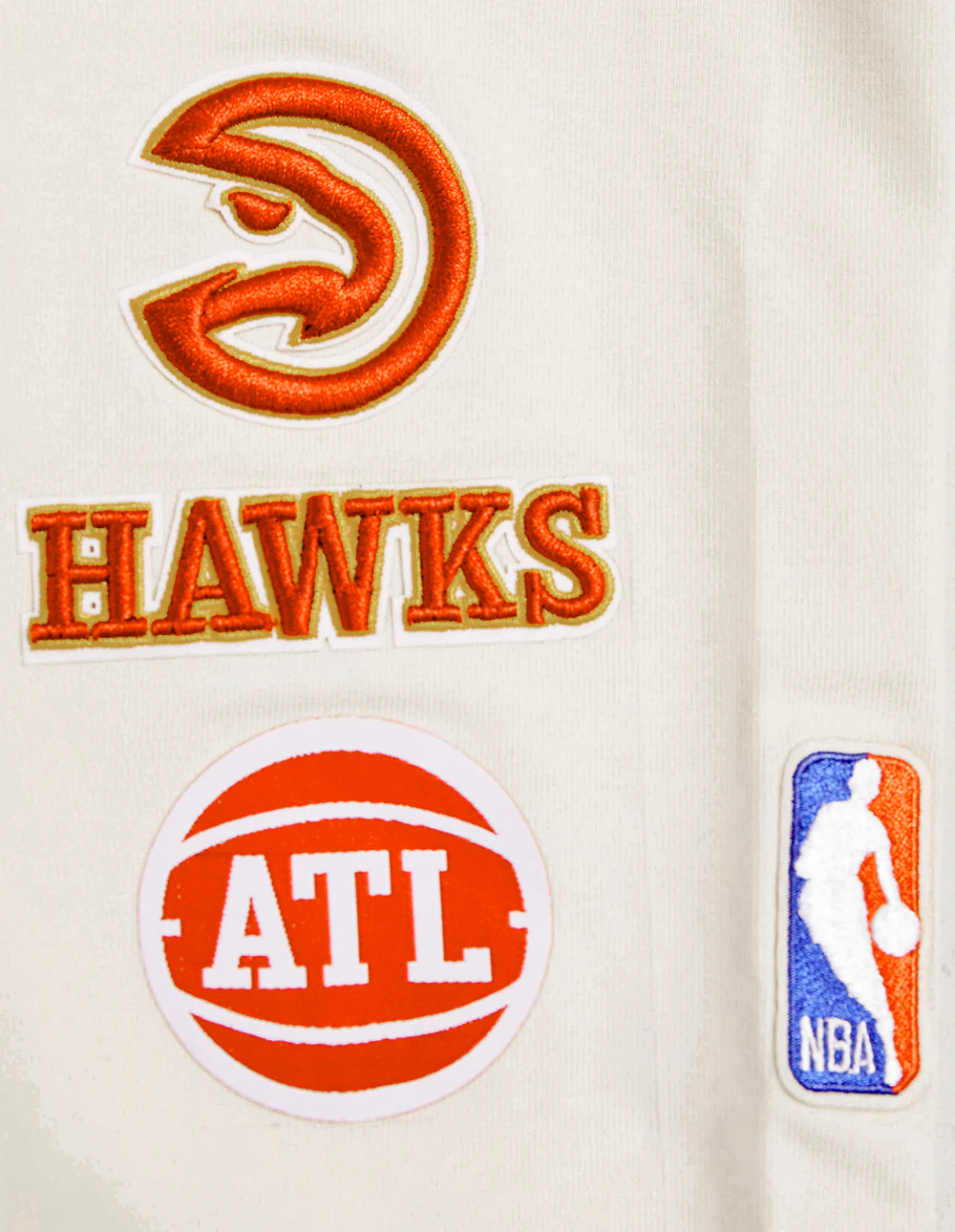 NBA ATLANTA HAWKS RETRO CLASSIC WOMEN'S JERSEY LEGGING (EGGSHELL) - Image 5