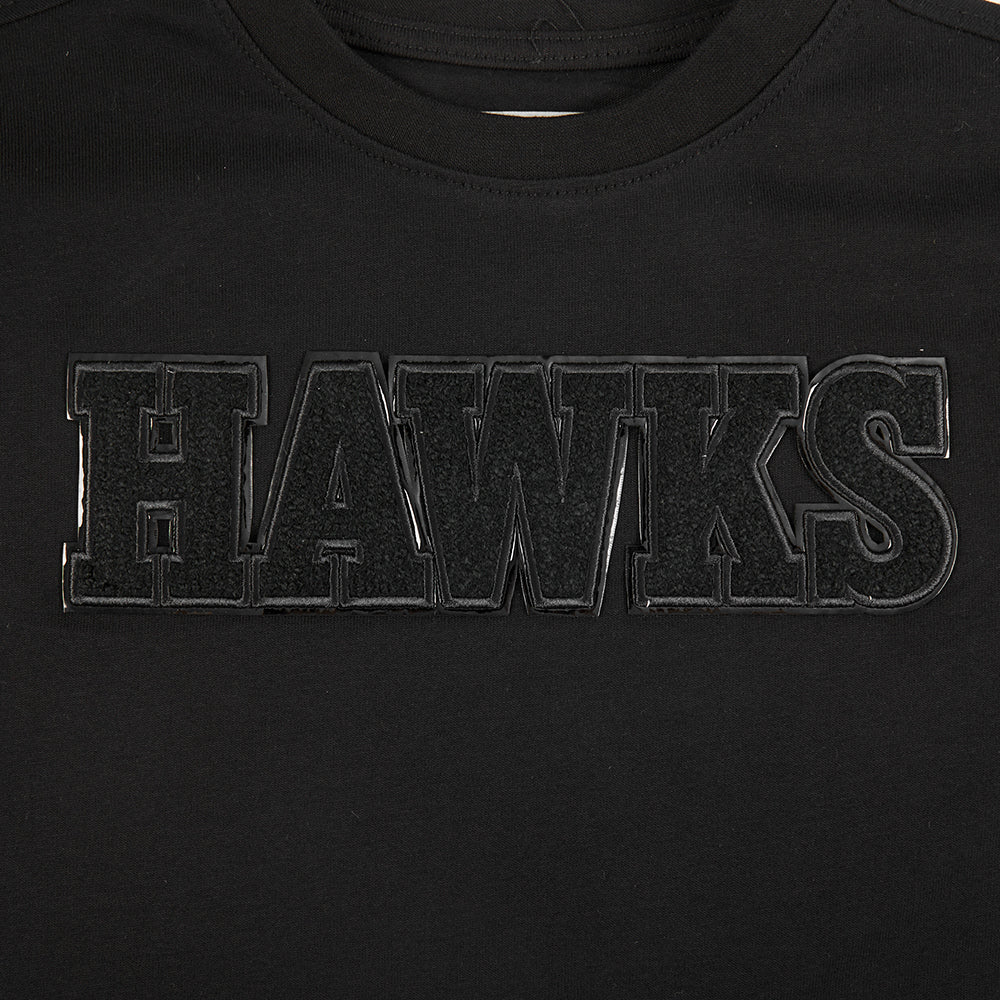 NBA ATLANTA HAWKS TRIPLE BLACK LITTLE BOYS SHORT SLEEVE TEE (BLACK) - Image 5