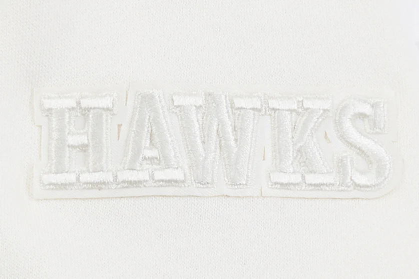 NBA ATLANTA HAWKS NEUTRAL LITTLE BOYS FLEECE PULLOVER HOODIE (EGGSHELL) - Image 7