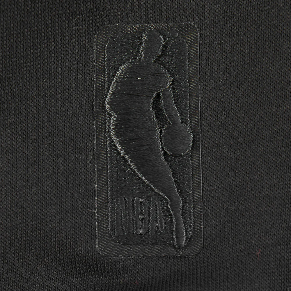 NBA ATLANTA HAWKS TRIPLE BLACK LITTLE BOYS FLEECE PULLOVER HOODIE (BLACK) - Image 7