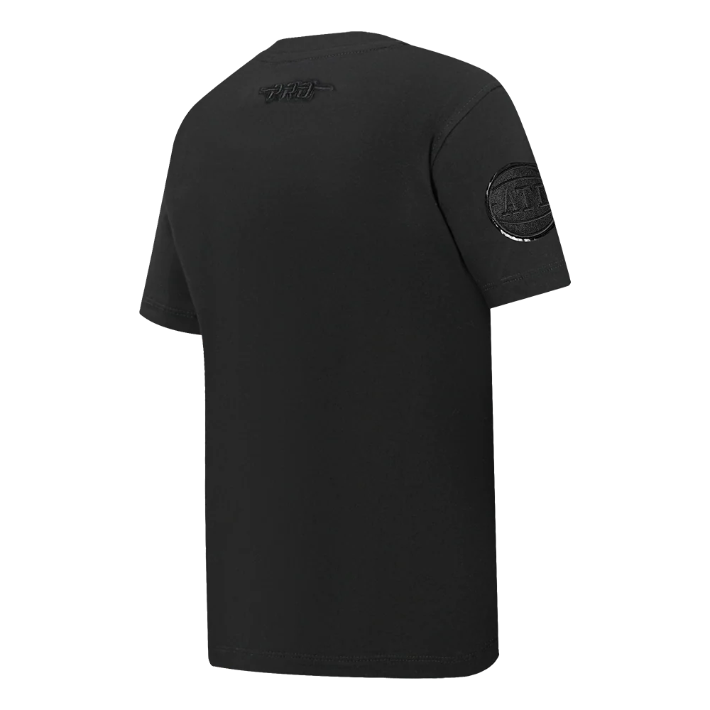 NBA ATLANTA HAWKS TRIPLE BLACK TODDLER BOYS SHORT SLEEVE TEE (BLACK) - Image 4