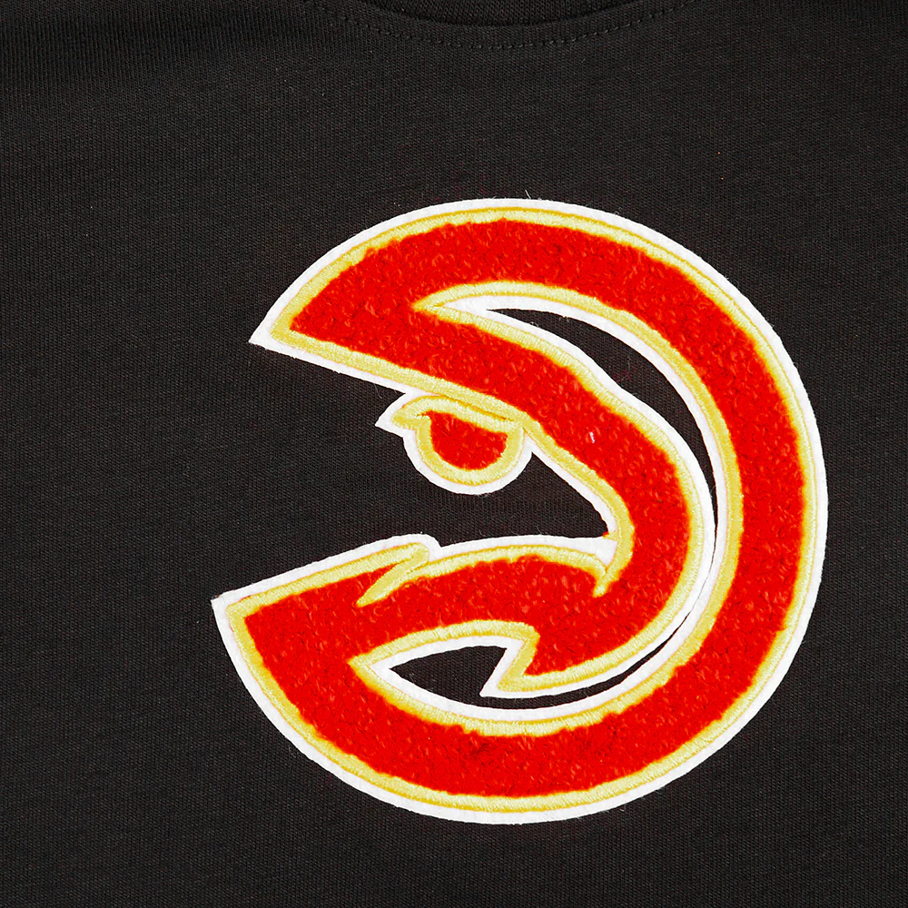 NBA ATLANTA HAWKS RETRO CLASSIC TODDLER BOYS SHORT SLEEVE TEE (BLACK) - Image 5