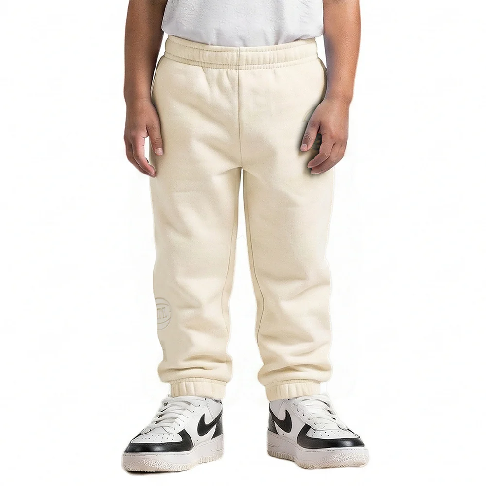NBA ATLANTA HAWKS NEUTRAL TODDLER BOYS FLC SWEATPANT (EGGSHELL)
