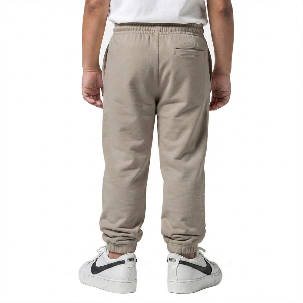 NBA ATLANTA HAWKS NEUTRAL TODDLER BOYS FLC SWEATPANT (TAUPE) - Image 2