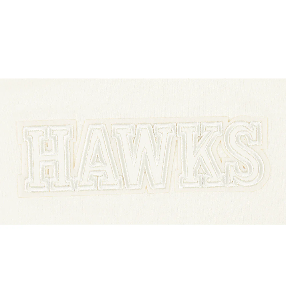 NBA ATLANTA HAWKS NEUTRAL TODDLER GIRLS SHORT SLEEVE BOXY TEE (EGGSHELL) - Image 5