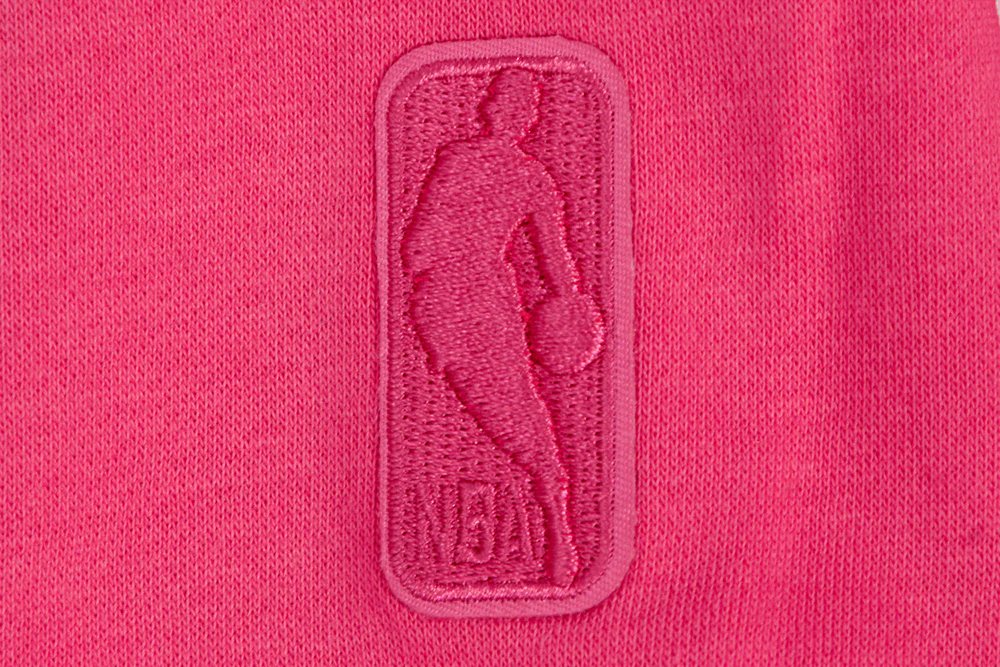 NBA ATLANTA HAWKS TRIPLE PINK TODDLER GIRLS FLEECE CREWNECK (BEETROOT PURPLE) - Image 7