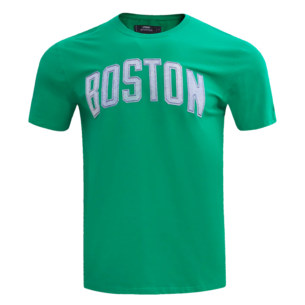 NBA BOSTON CELTICS VARSITY BLUES MEN'S TEE (KELLY GREEN)