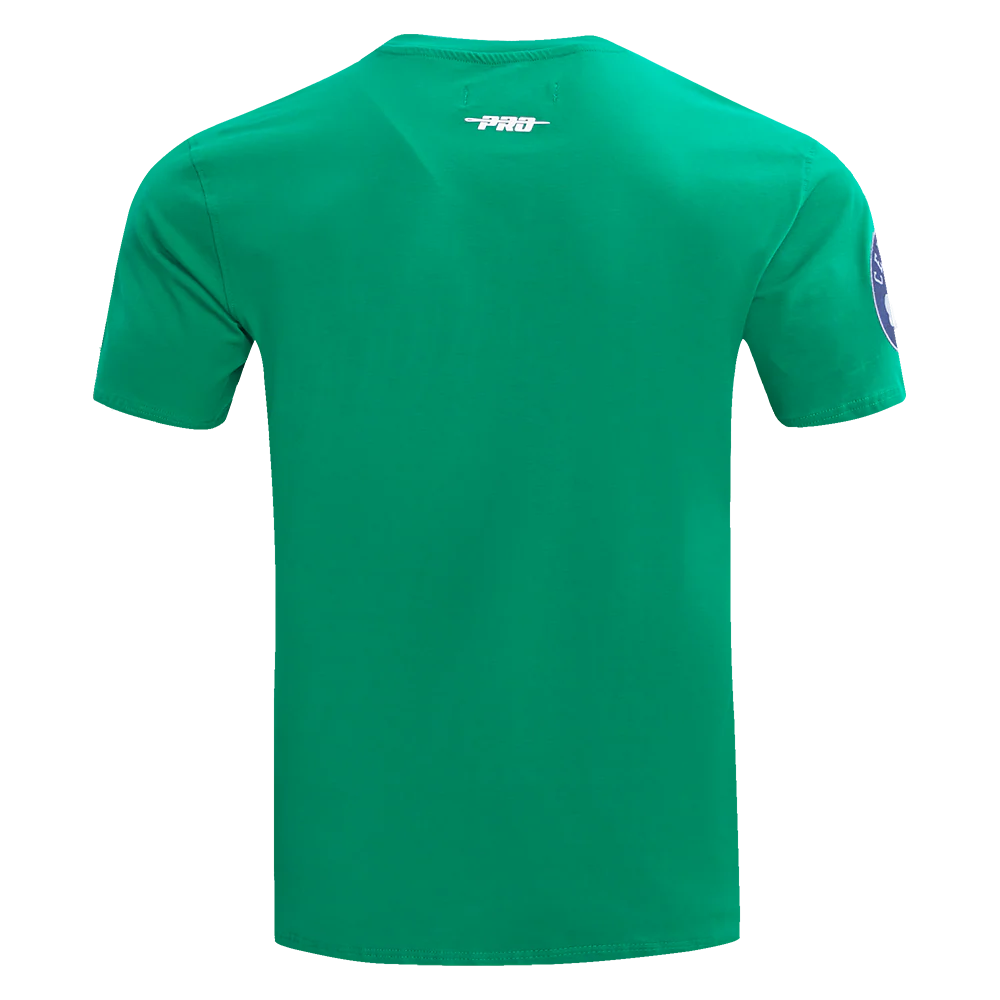 NBA BOSTON CELTICS VARSITY BLUES MEN'S TEE (KELLY GREEN) - Image 4