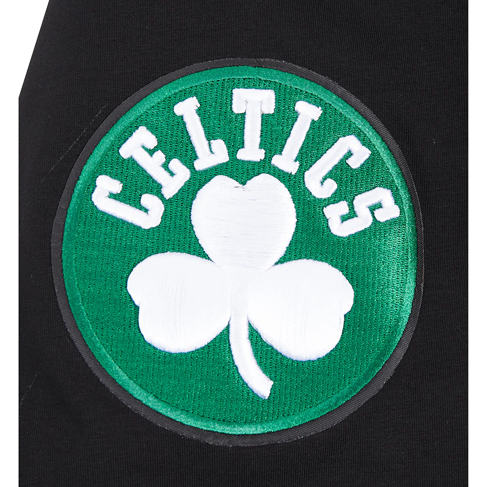 NBA BOSTON CELTICS OLD ENGLISH MEN'S TEE (BLACK) - Image 8