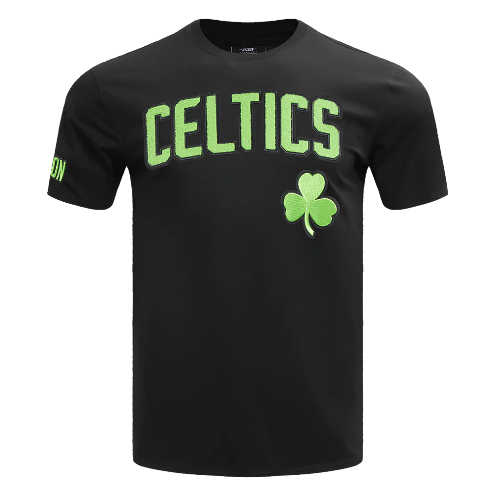 NBA BOSTON CELTICS CITY EDITION 24-25 MEN'S   TEE (BLACK)