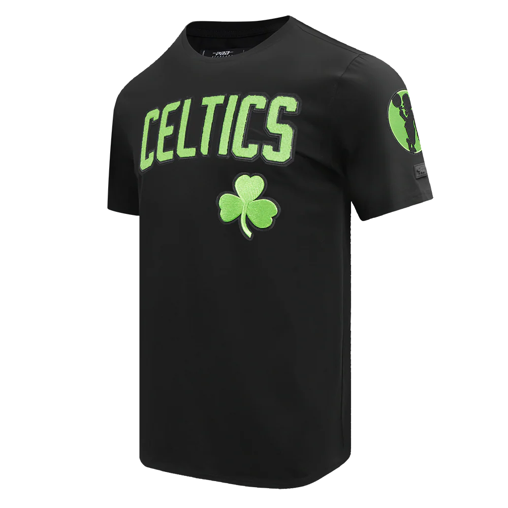 NBA BOSTON CELTICS CITY EDITION 24-25 MEN'S   TEE (BLACK) - Image 2