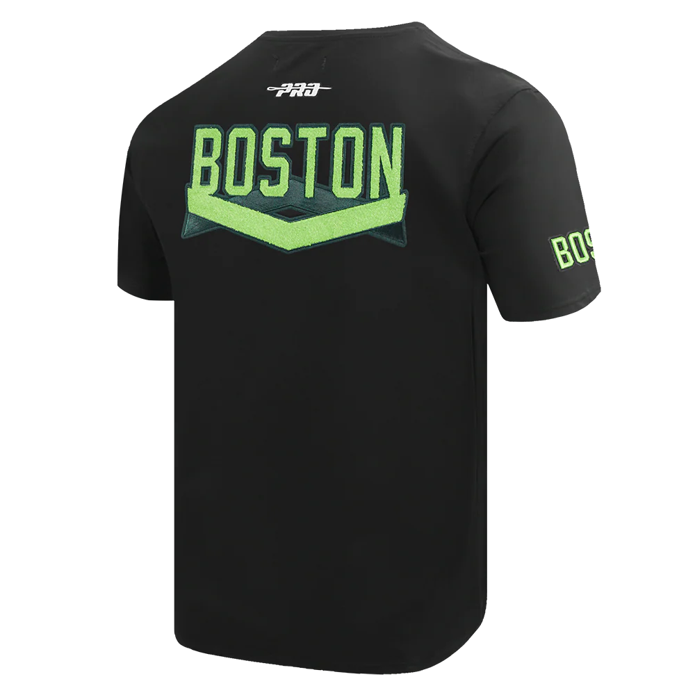 NBA BOSTON CELTICS CITY EDITION 24-25 MEN'S   TEE (BLACK) - Image 4