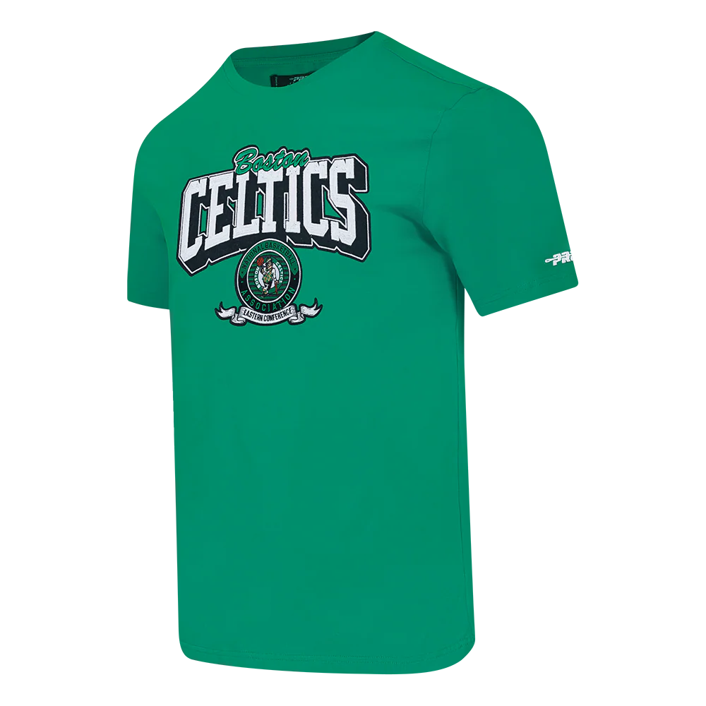 NBA BOSTON CELTICS TEAM BADGE MEN'S WM SJ TEE (KELLY GREEN) - Image 3