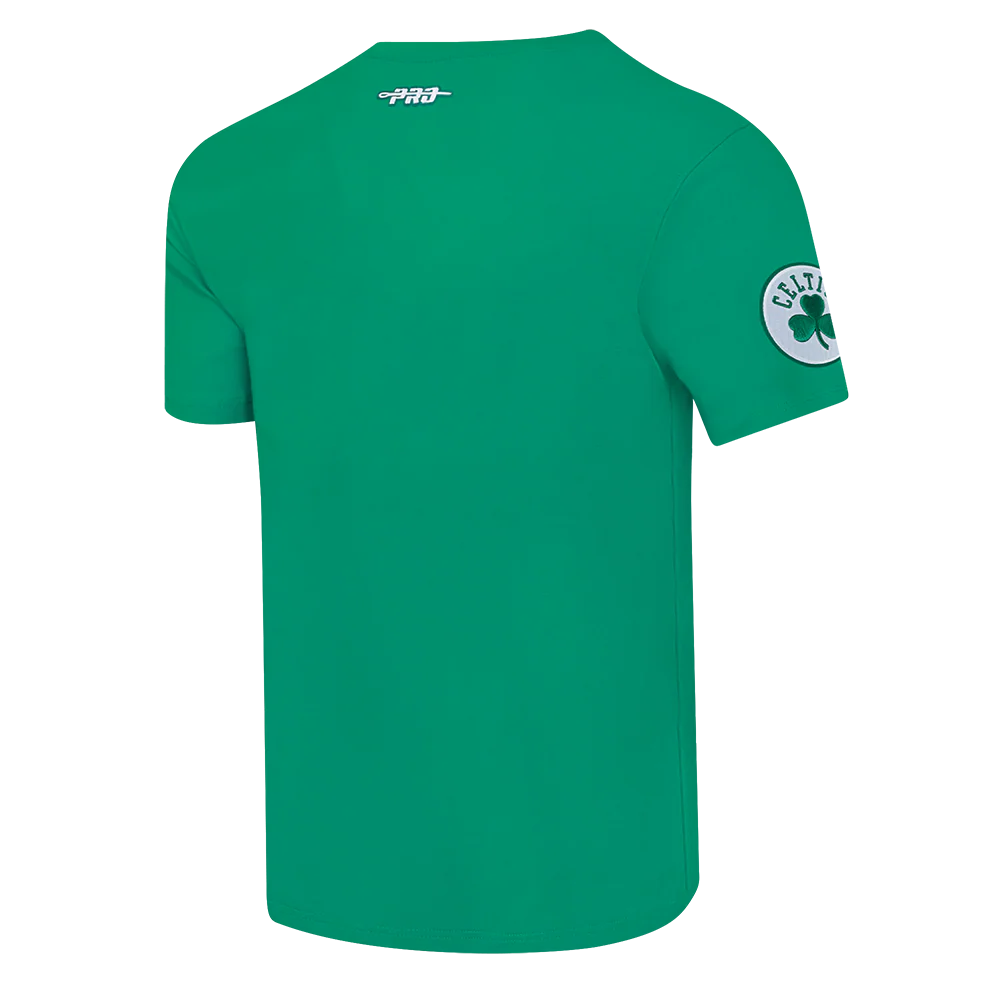 NBA BOSTON CELTICS TEAM BADGE MEN'S WM SJ TEE (KELLY GREEN) - Image 4