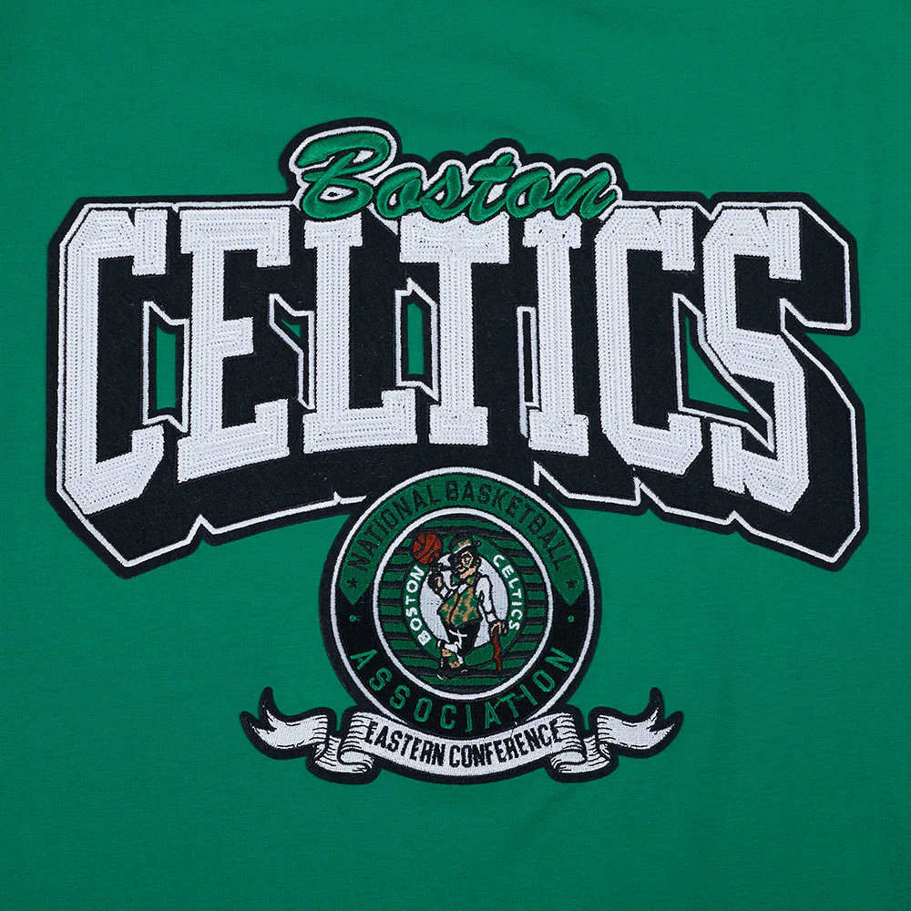 NBA BOSTON CELTICS TEAM BADGE MEN'S WM SJ TEE (KELLY GREEN) - Image 6