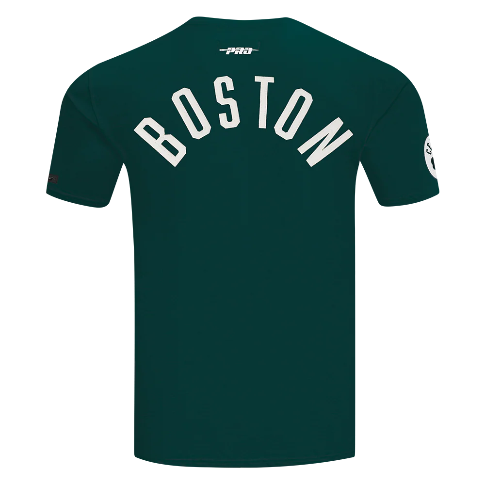 NBA BOSTON CELTICS MODERN ORIGINALS MEN'S SJ TEE (FOREST GREEN) - Image 5