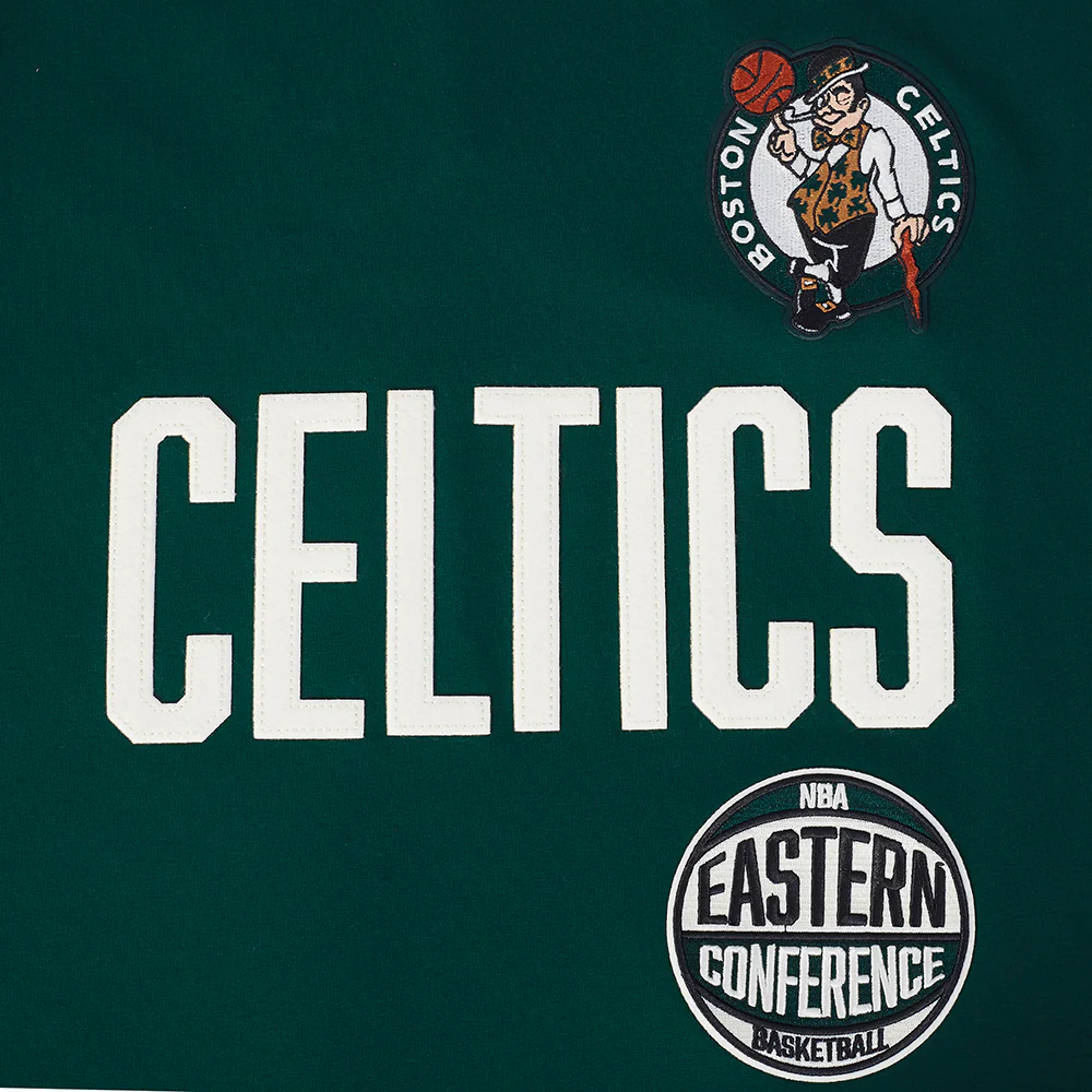 NBA BOSTON CELTICS MODERN ORIGINALS MEN'S SJ TEE (FOREST GREEN) - Image 7